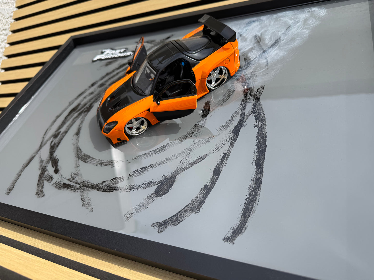 RX7 Drifting Wall Art