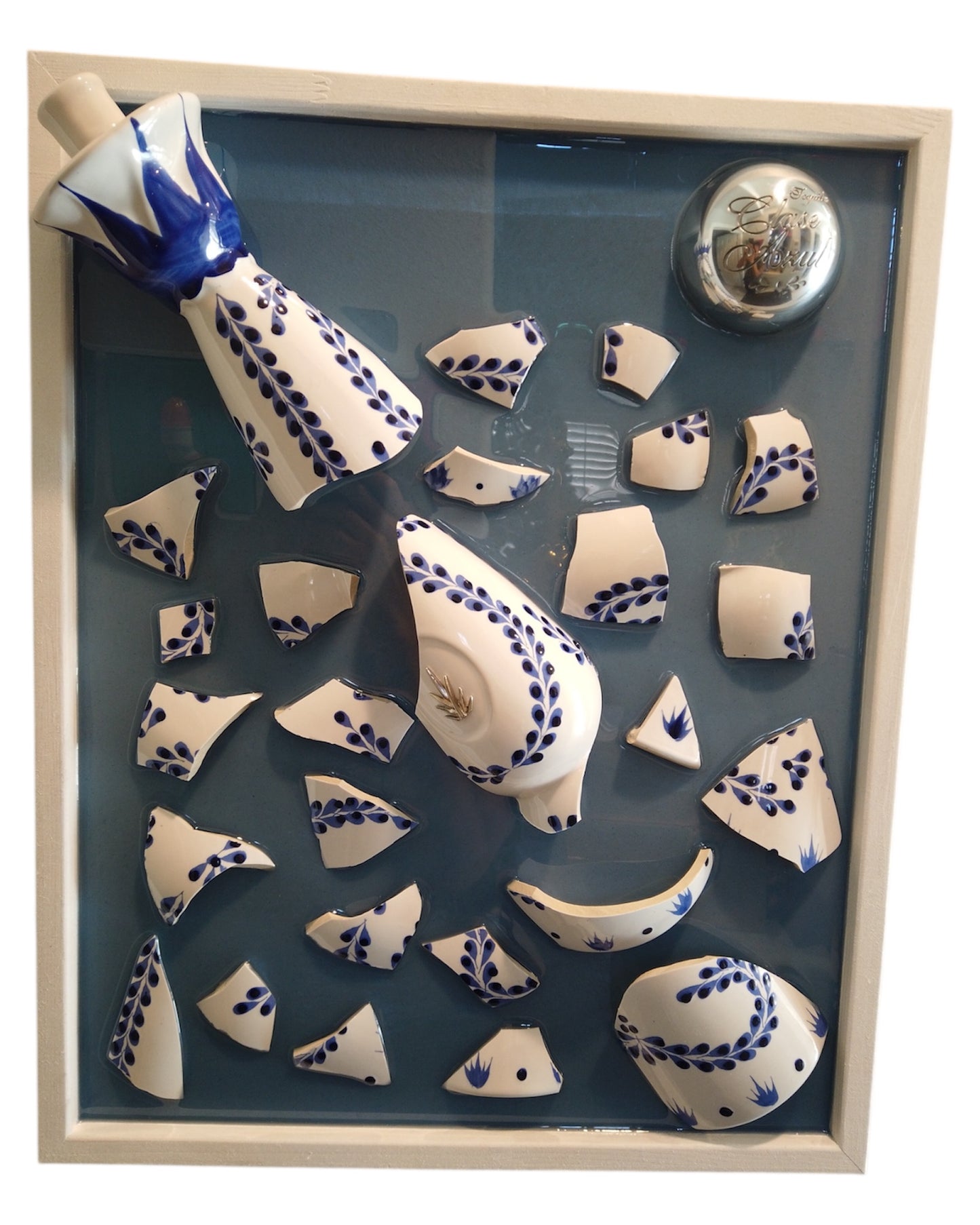 Clase Azul Tequila Resin Artwork