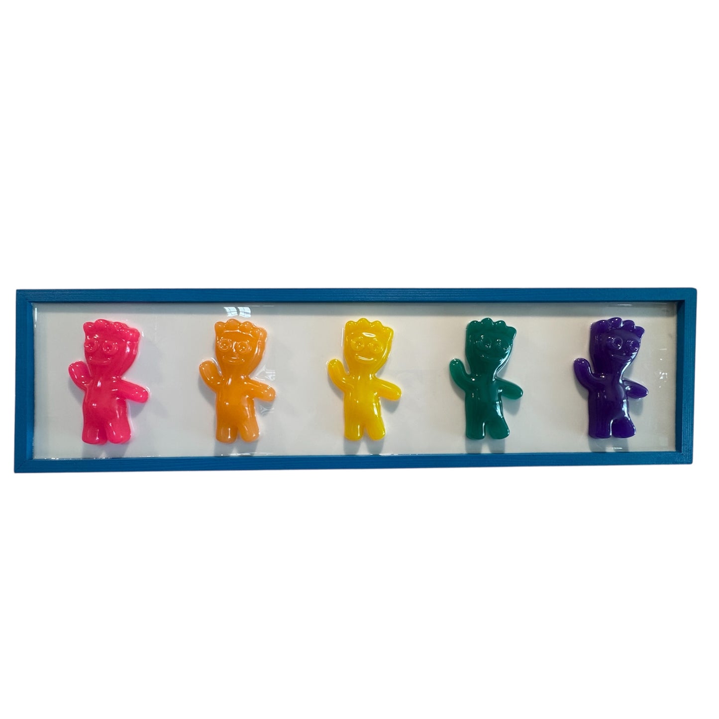 Rainbow Sour Patch Framed