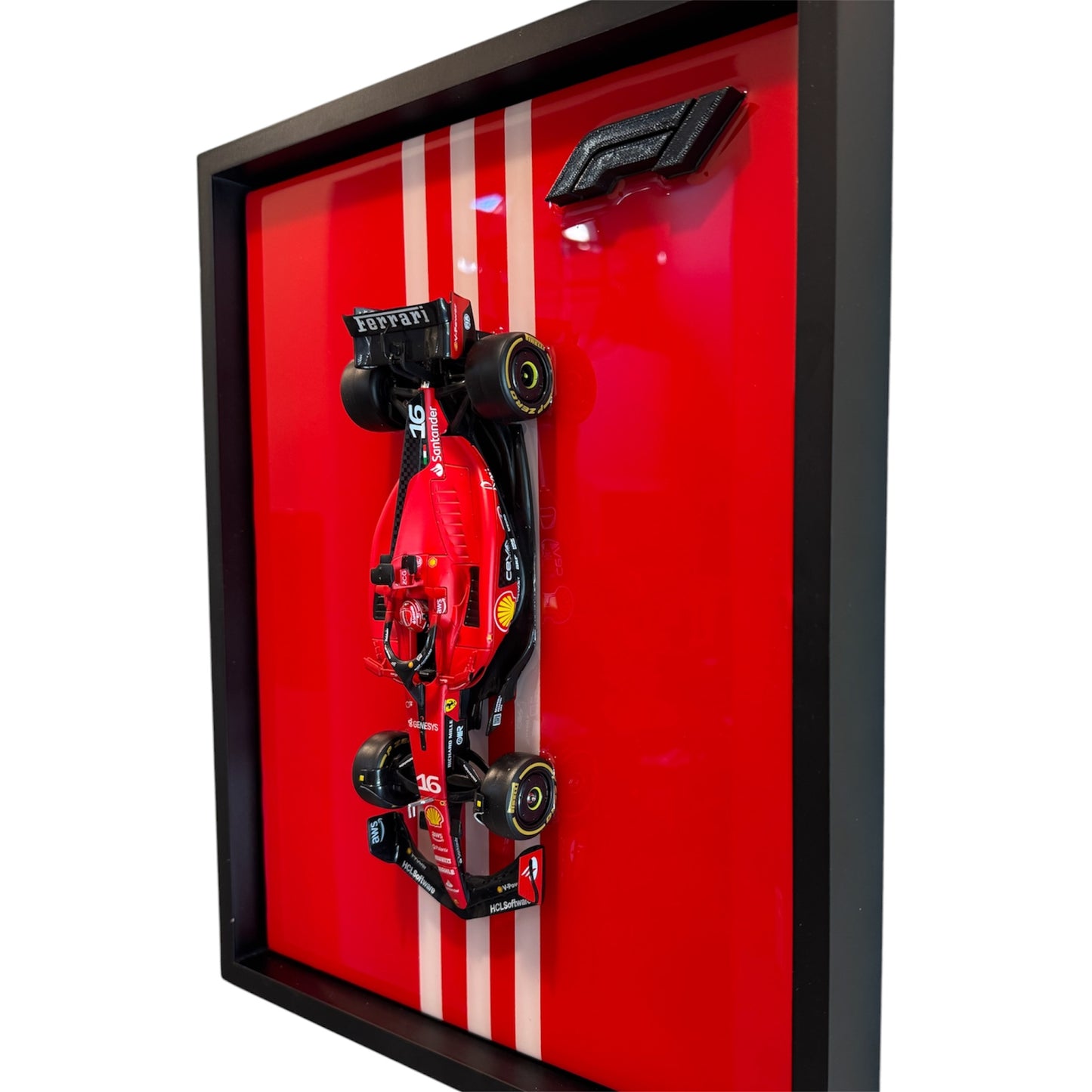 Ferrari F1 Wall Art Diecast Display