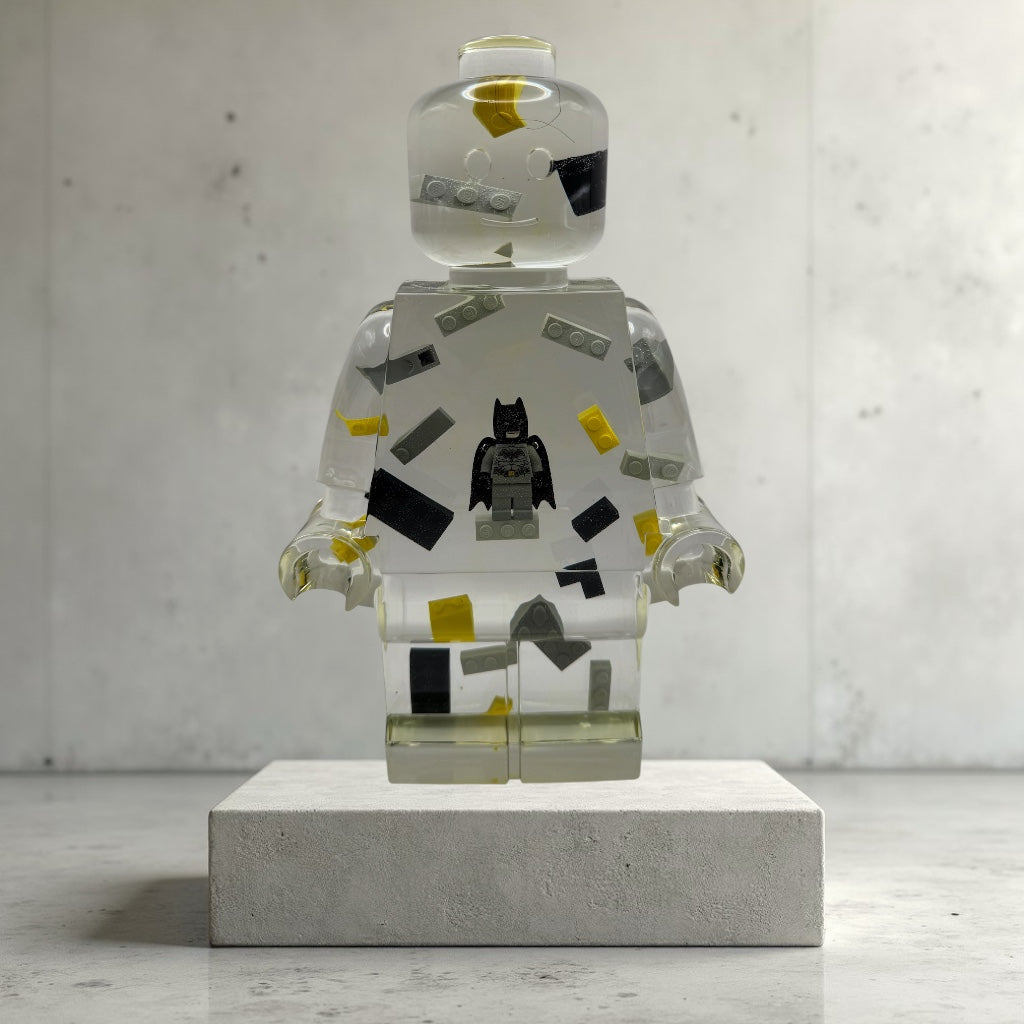 Batman Craft Minifig Resin Robot Art