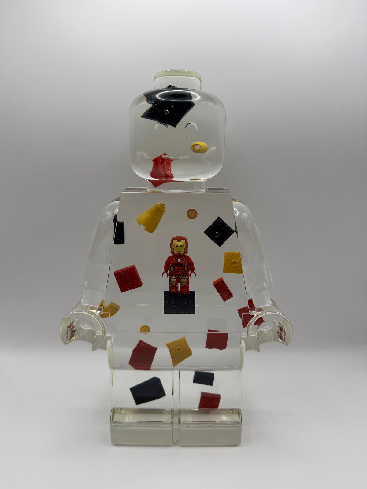 Iron Man Craft Minifig Resin Robot Art