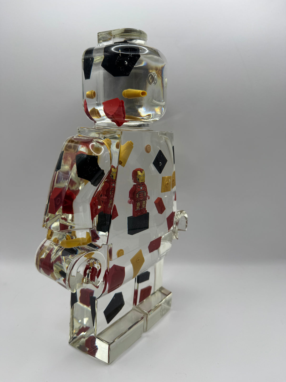 Iron Man Craft Minifig Resin Robot Art