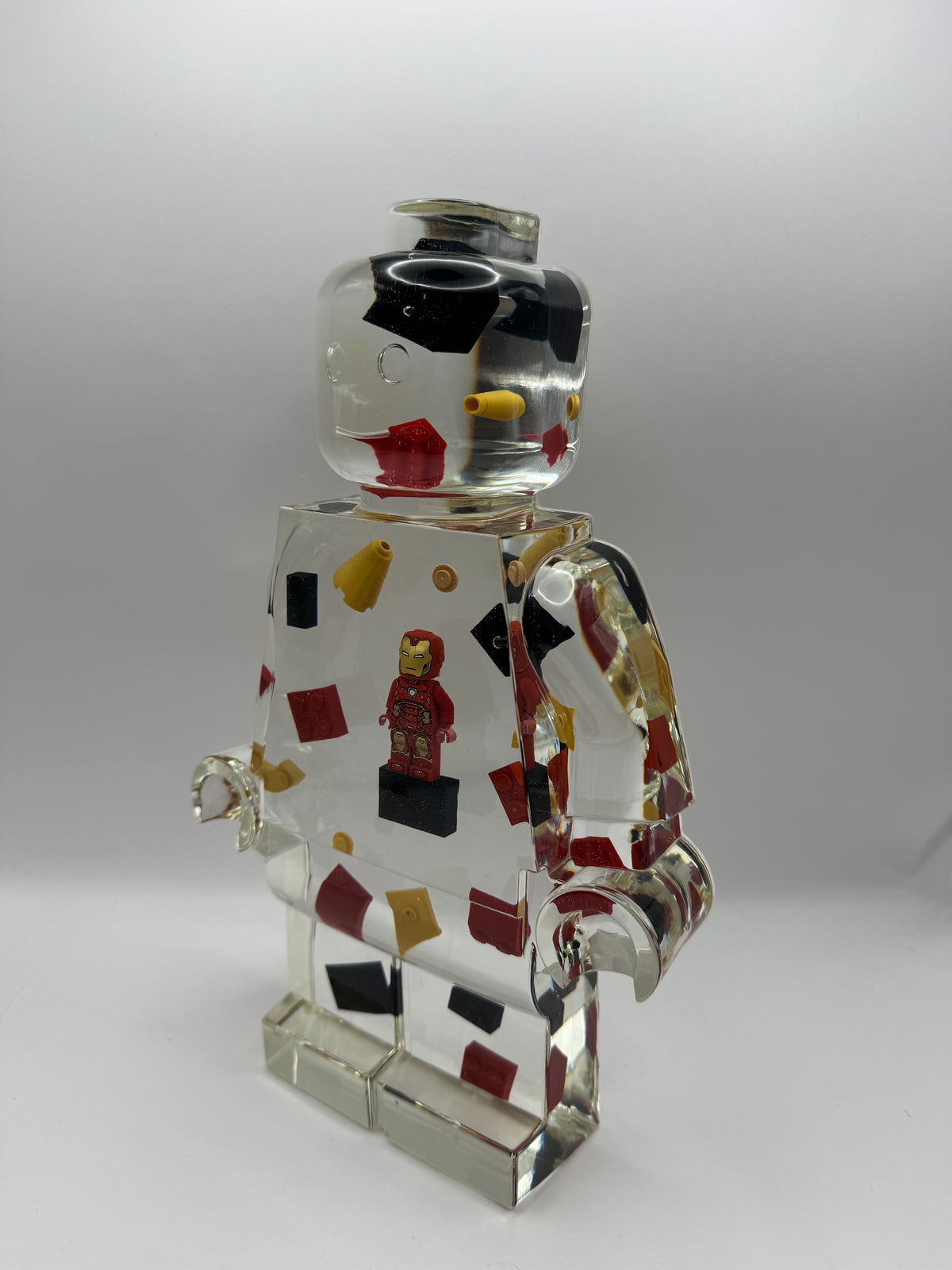 Iron Man Craft Minifig Resin Robot Art