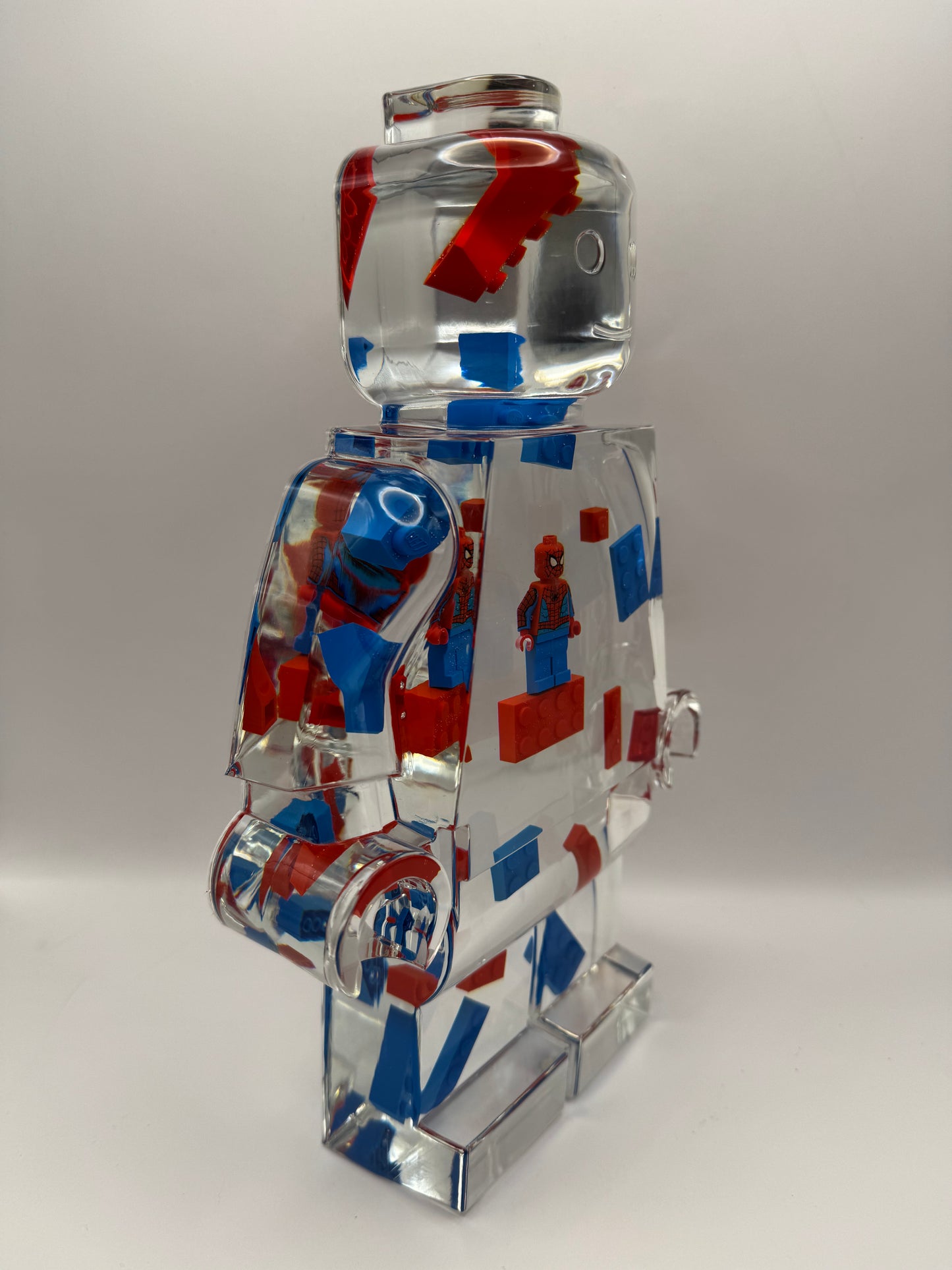 Spider-Man Craft Minifig Resin Robot Art