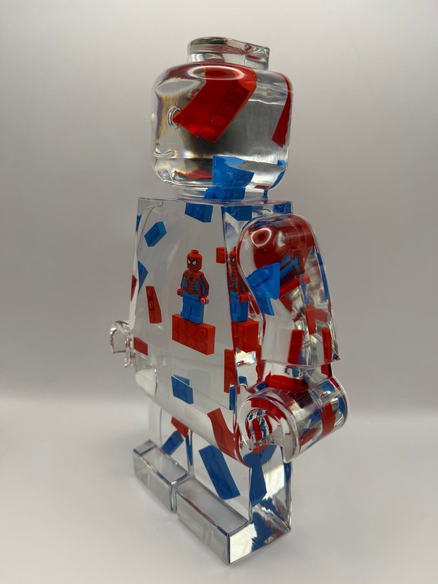 Spider-Man Craft Minifig Resin Robot Art