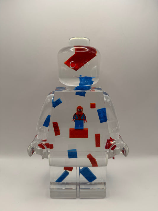 Spider-Man Craft Minifig Resin Robot Art