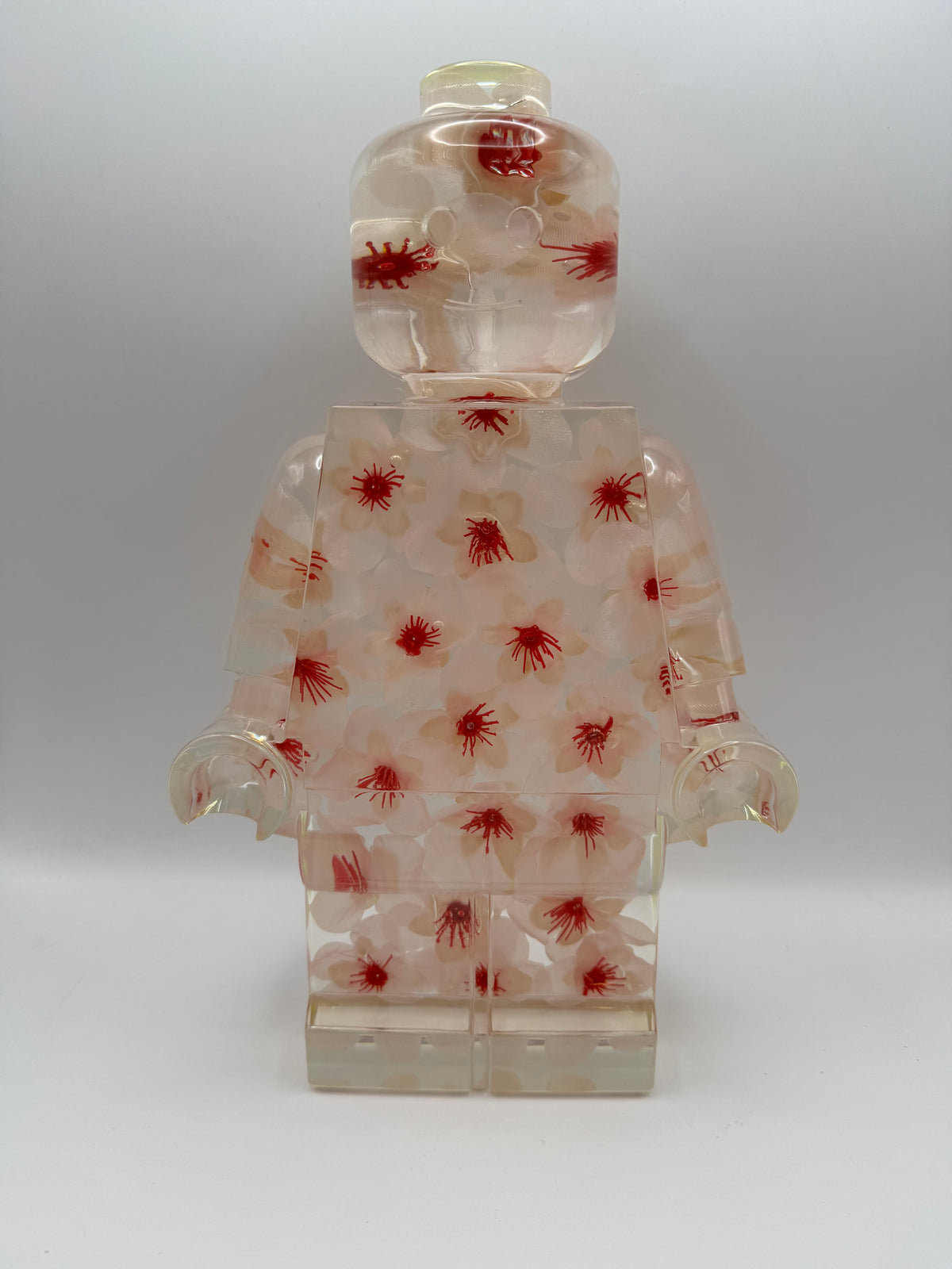 Cherry Blossom Minifig Resin Robot Art (Copy)