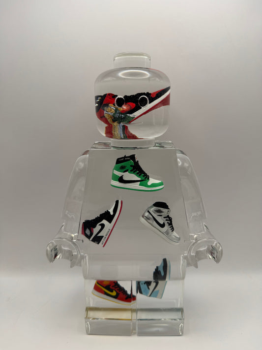 Jordan 1 Retro Deluxe Minifig Resin Robot Art