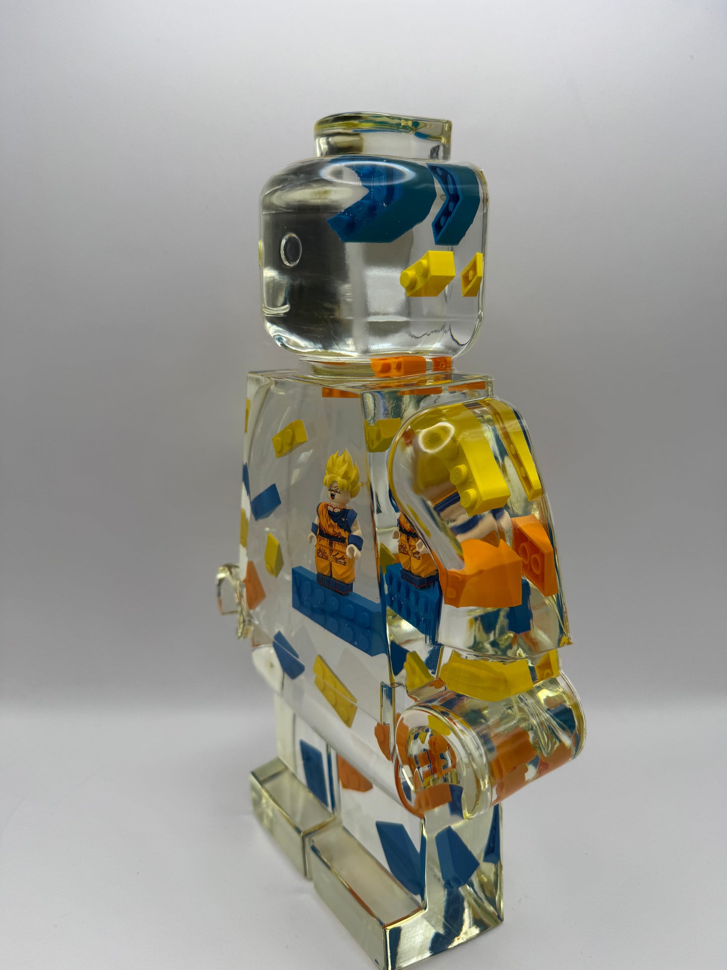 Dragon Ball Goku Minifig Resin Robot Art