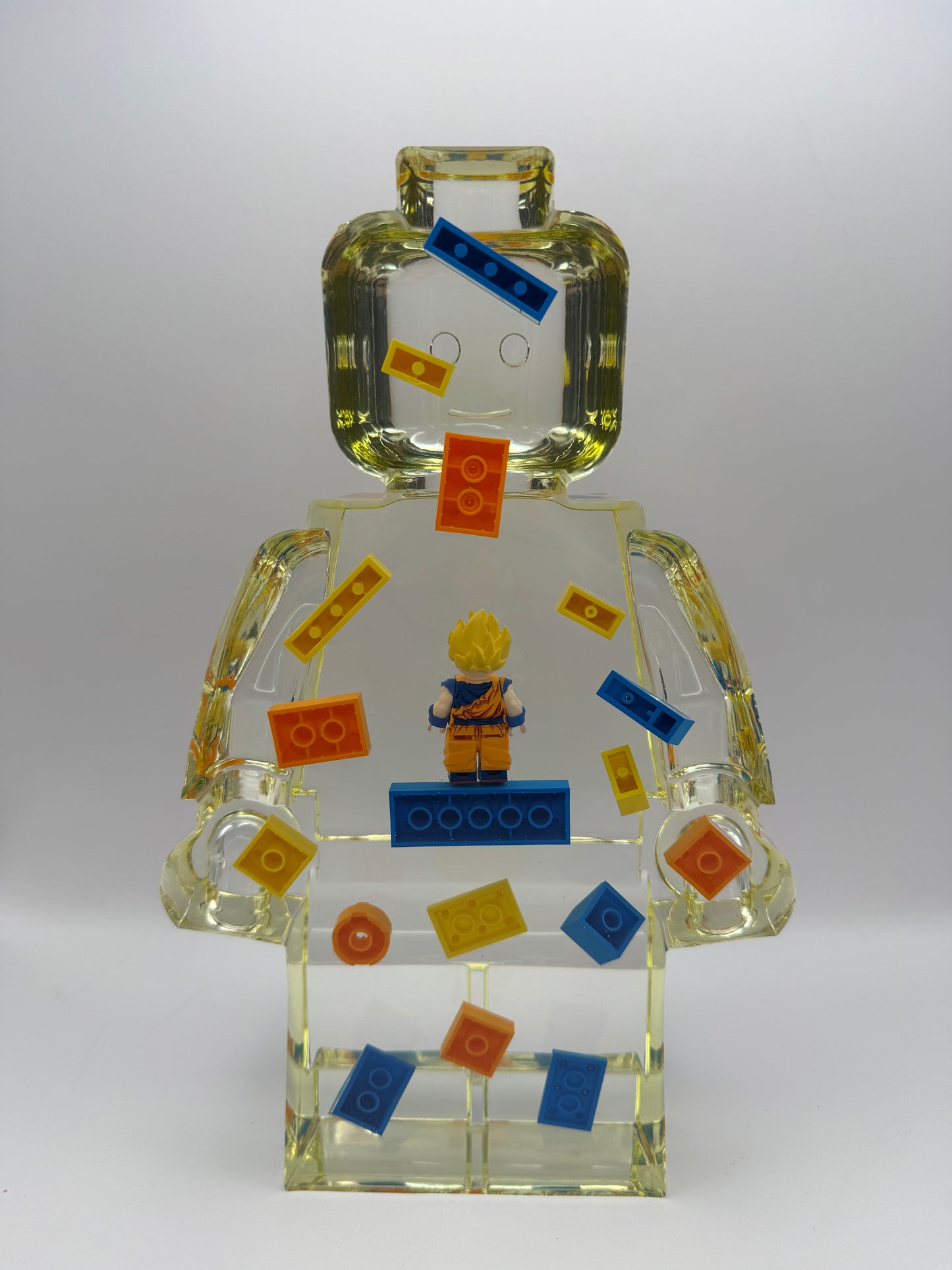 Dragon Ball Goku Minifig Resin Robot Art