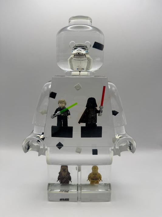 Star Wars Minifig Resin Robot Art