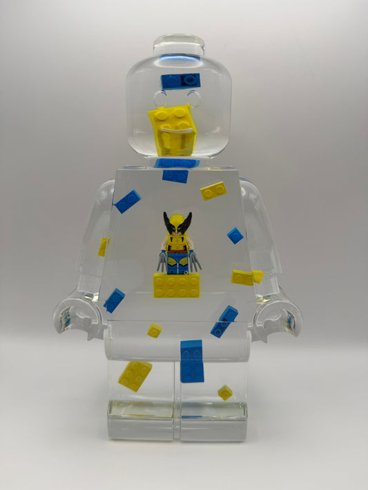 Wolverine Minifig Resin Robot Art