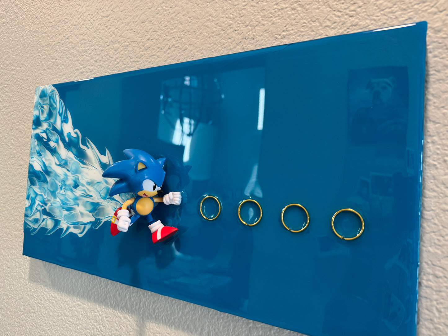 Limited Edition Sonic Wall Art! Bring the speed, style, and vibrant energy