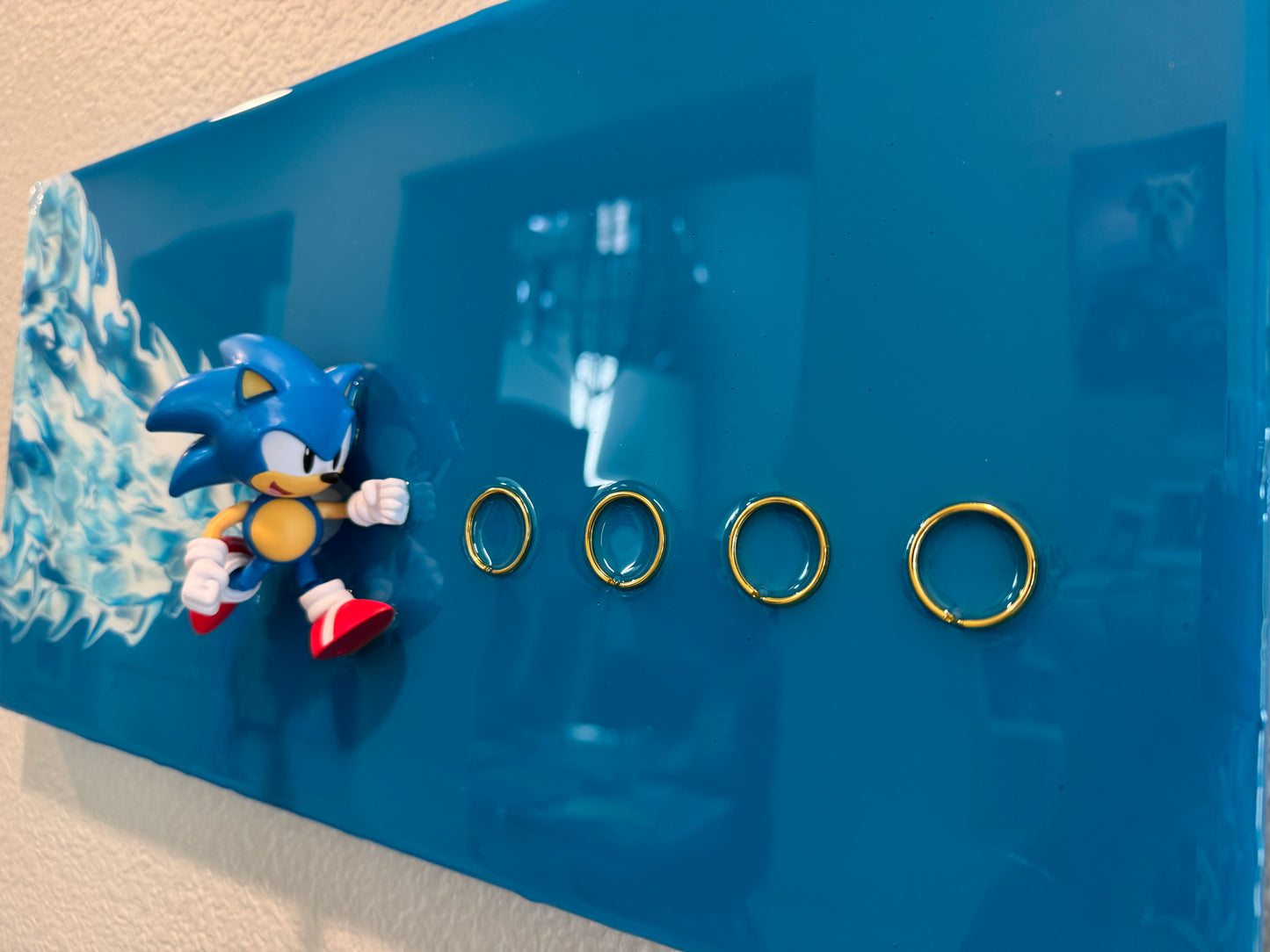 Limited Edition Sonic Wall Art! Bring the speed, style, and vibrant energy