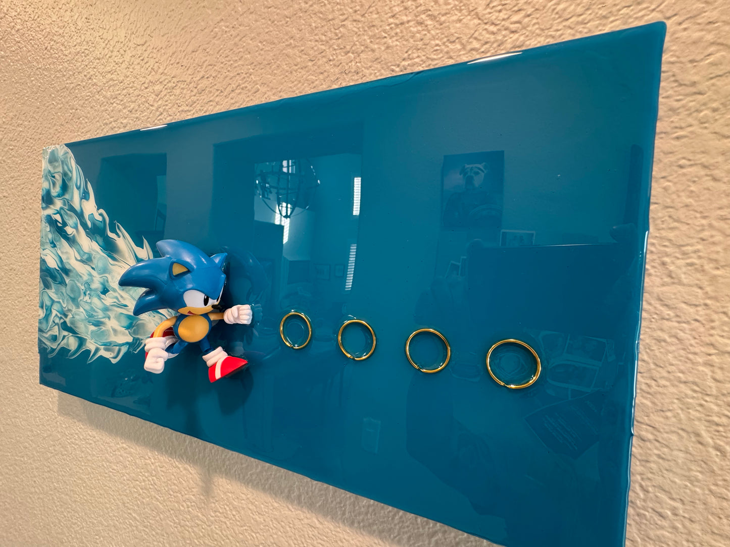 Limited Edition Sonic Wall Art! Bring the speed, style, and vibrant energy