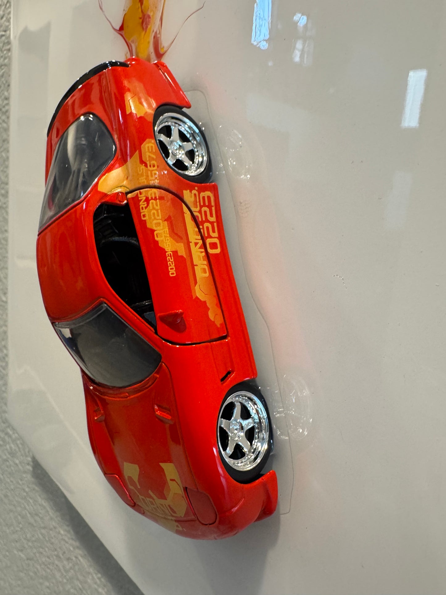 RX7 Die-cast Race Drifter Set on Resin!**