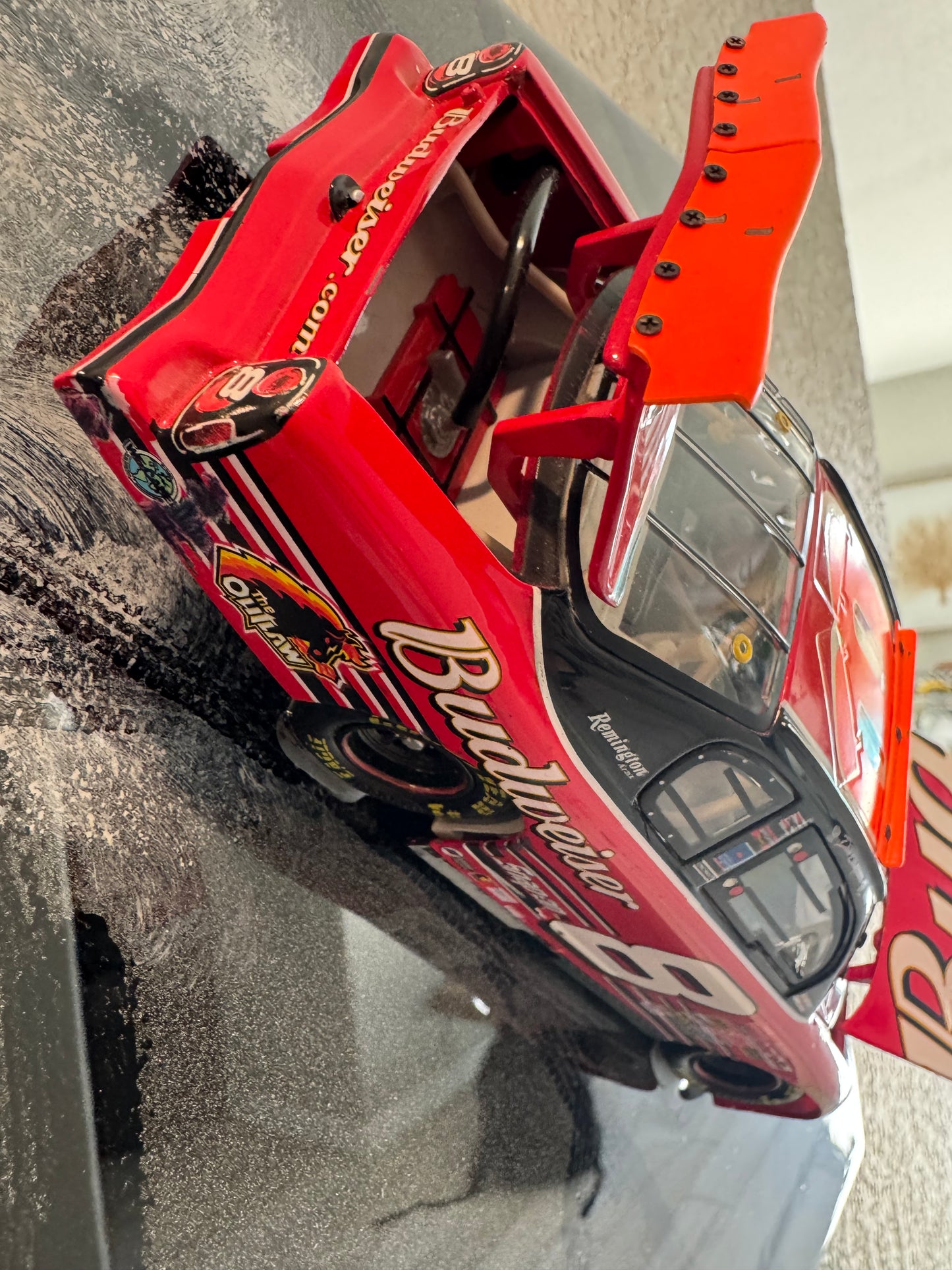 12” x 12” Dale Jr. NASCAR Diecast Resin Wall Art – Ready to Hang