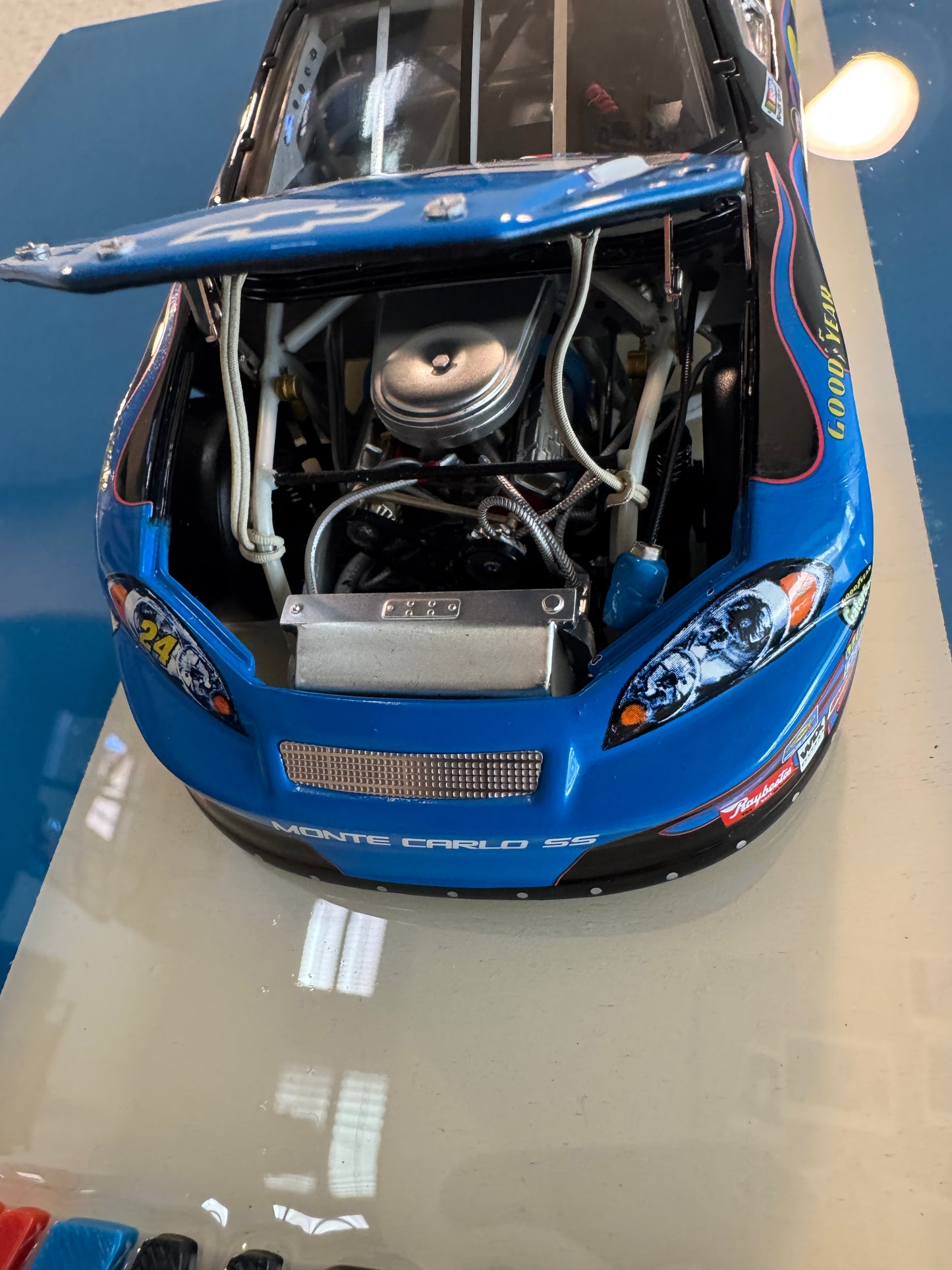 12” x 12” Jeff Gordon Pepsi NASCAR Diecast Resin Wall Art