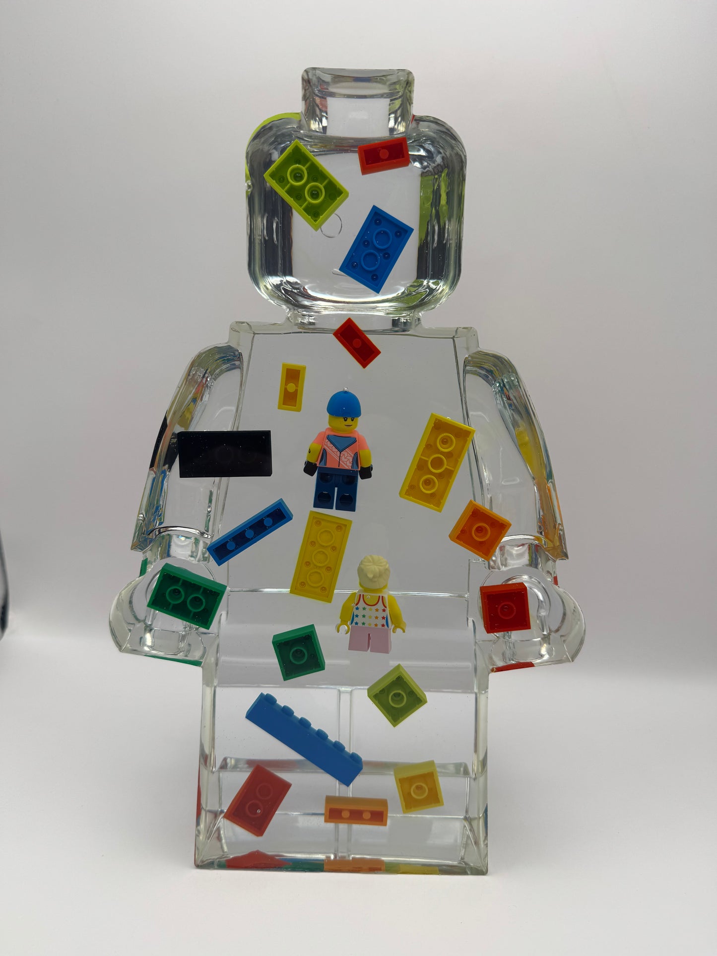 Brick Kids Minifig Resin Robot Art
