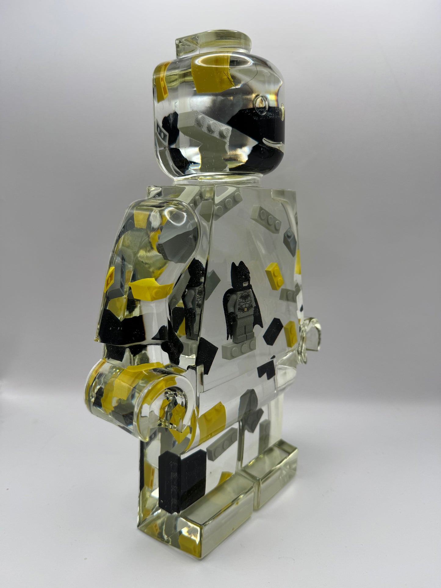 Batman Craft Minifig Resin Robot Art