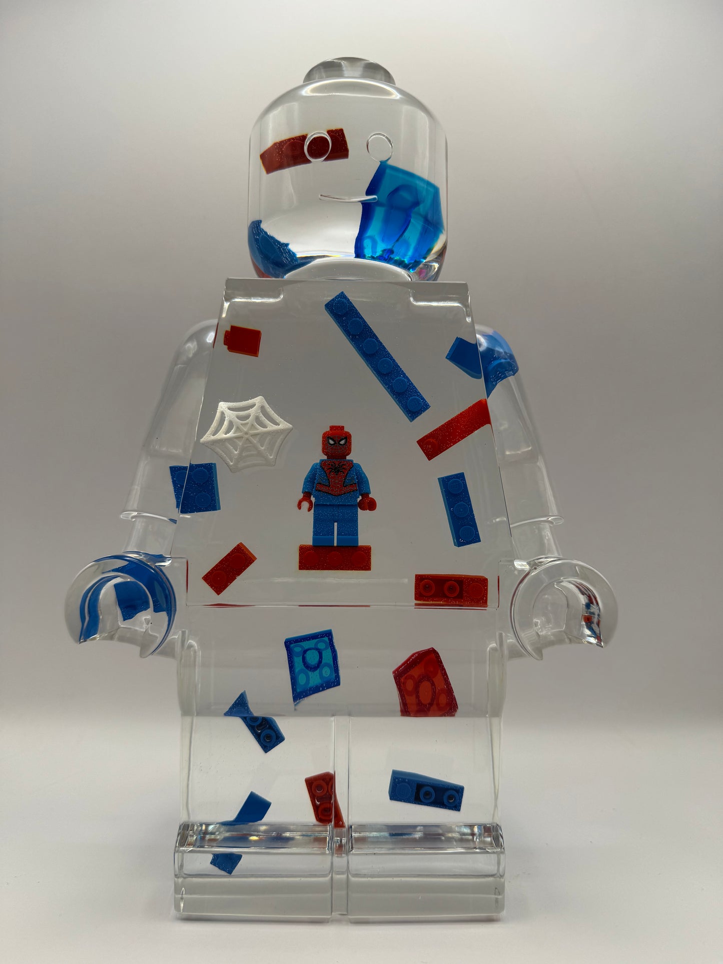 Spider-Man Craft Minifig Resin Robot Art