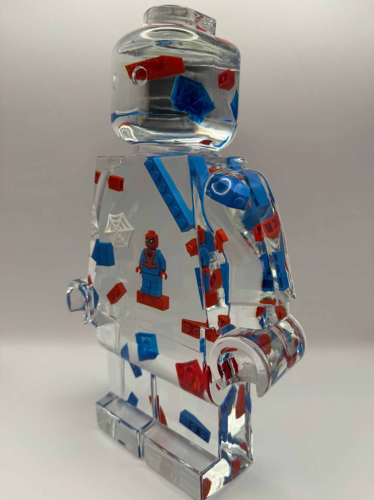 Spider-Man Craft Minifig Resin Robot Art