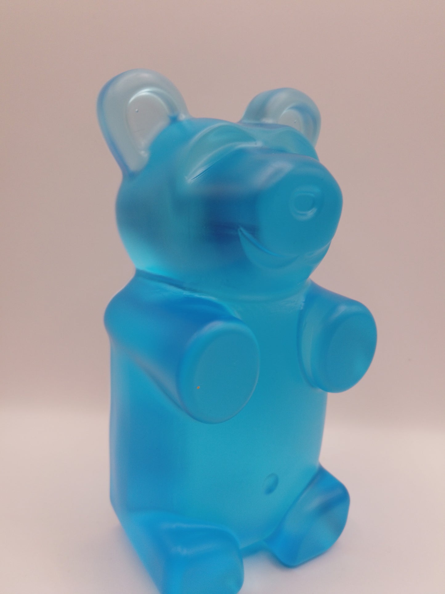 7 Inch Blue Gummy Bear Bookend