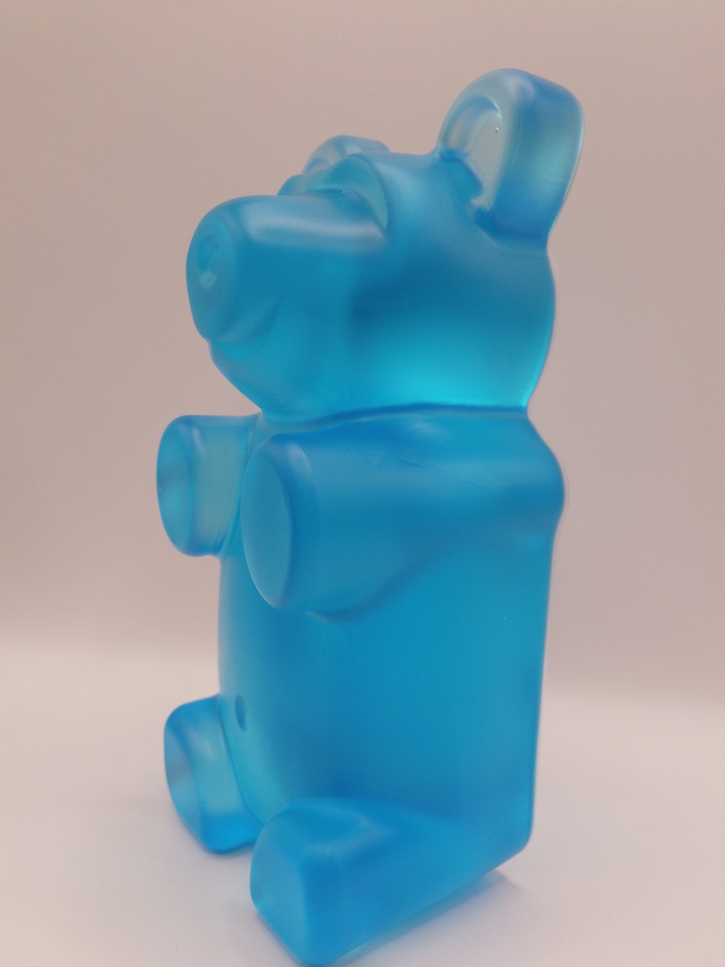 7 Inch Blue Gummy Bear Bookend