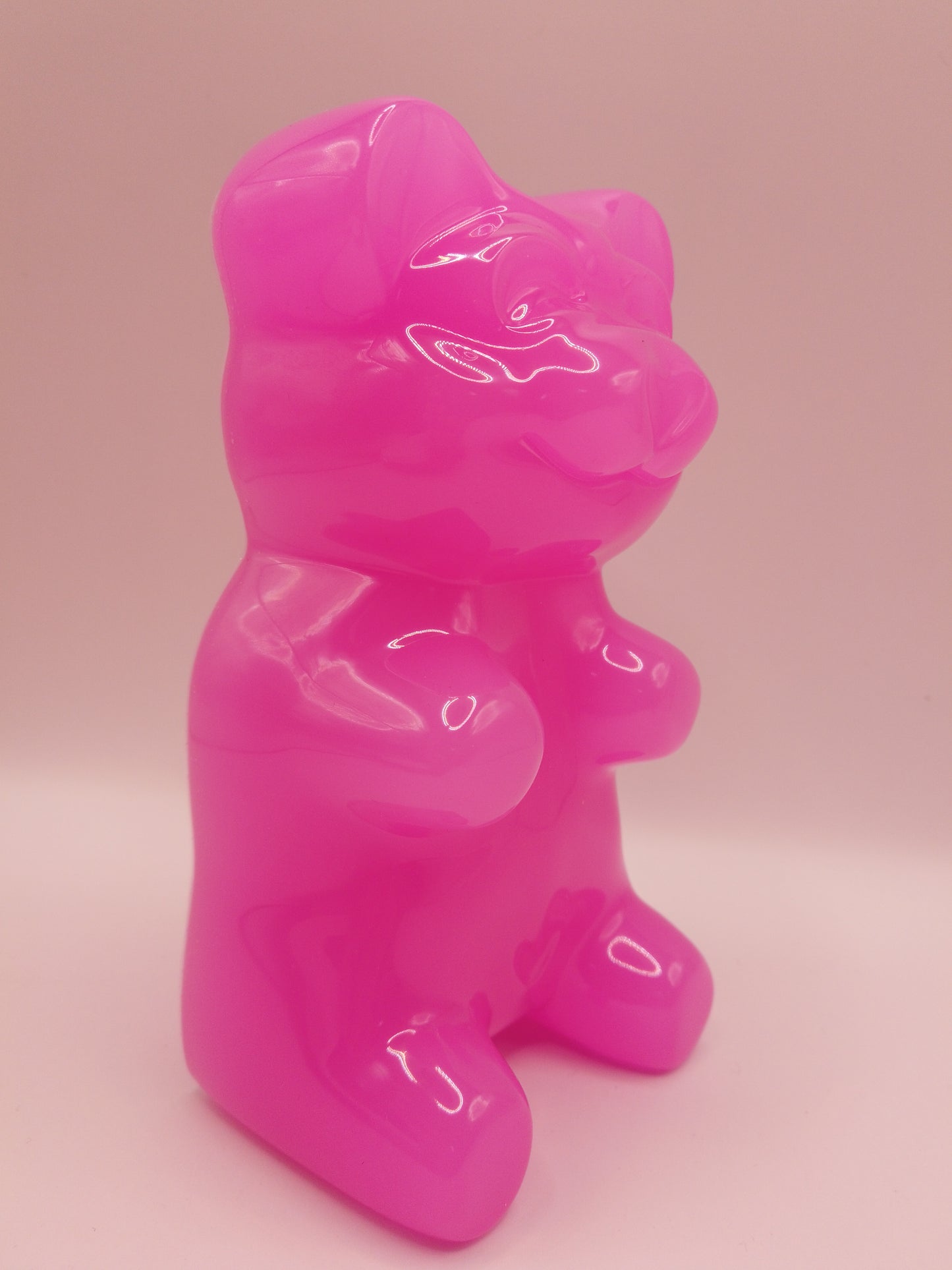 6 Inch Bubble Gum Pink Gummy Bear