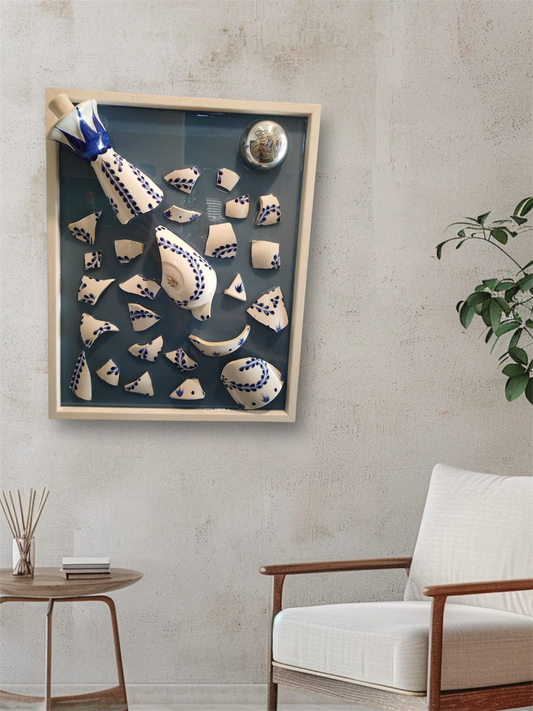 Clase Azul Tequila Resin Artwork