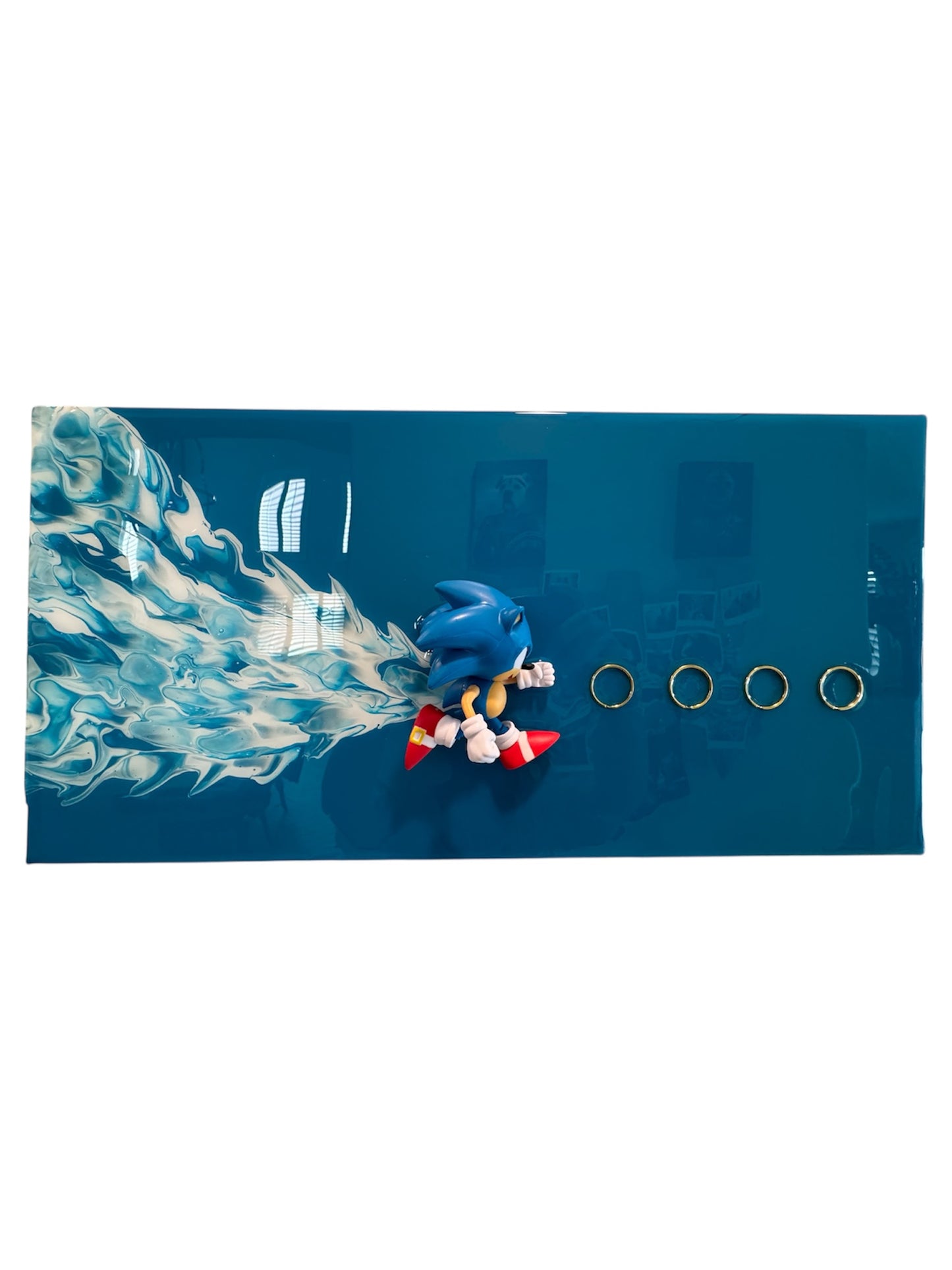 Limited Edition Sonic Wall Art! Bring the speed, style, and vibrant energy