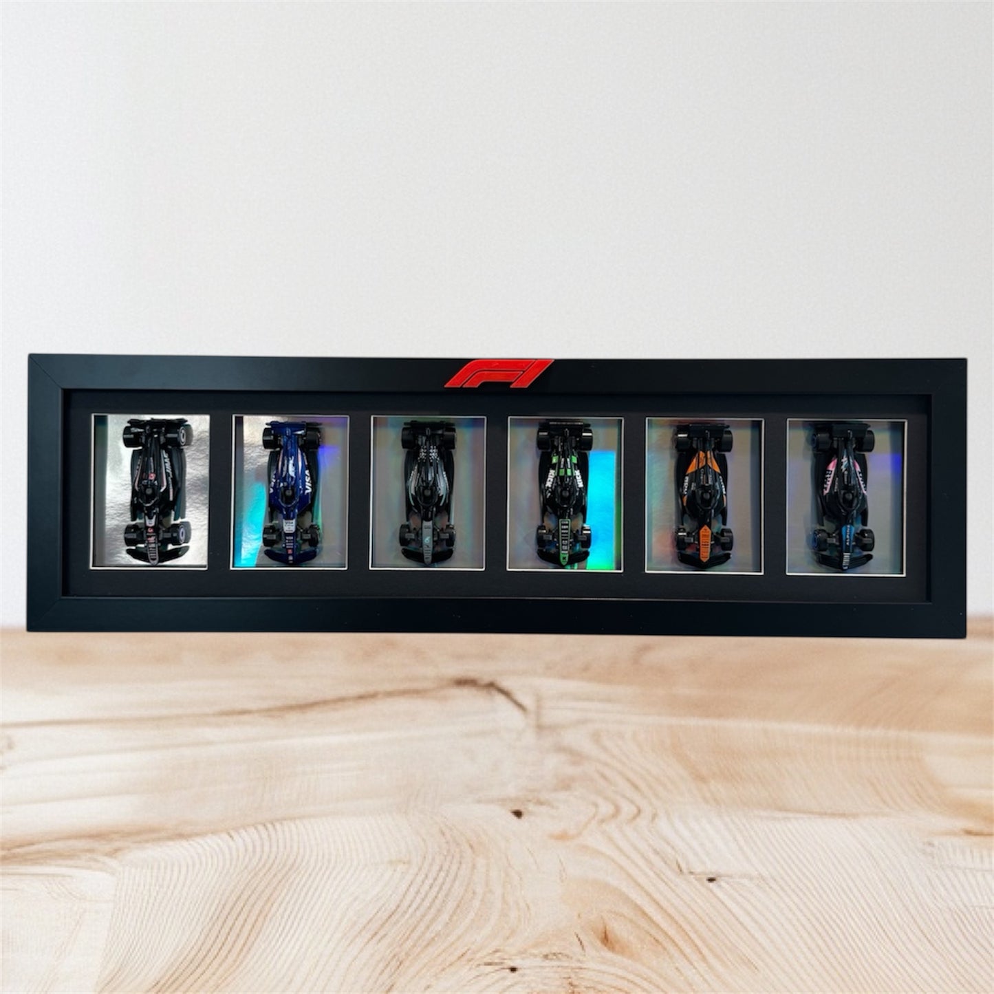 F1 Holographic Hot Wheels & Display Frame