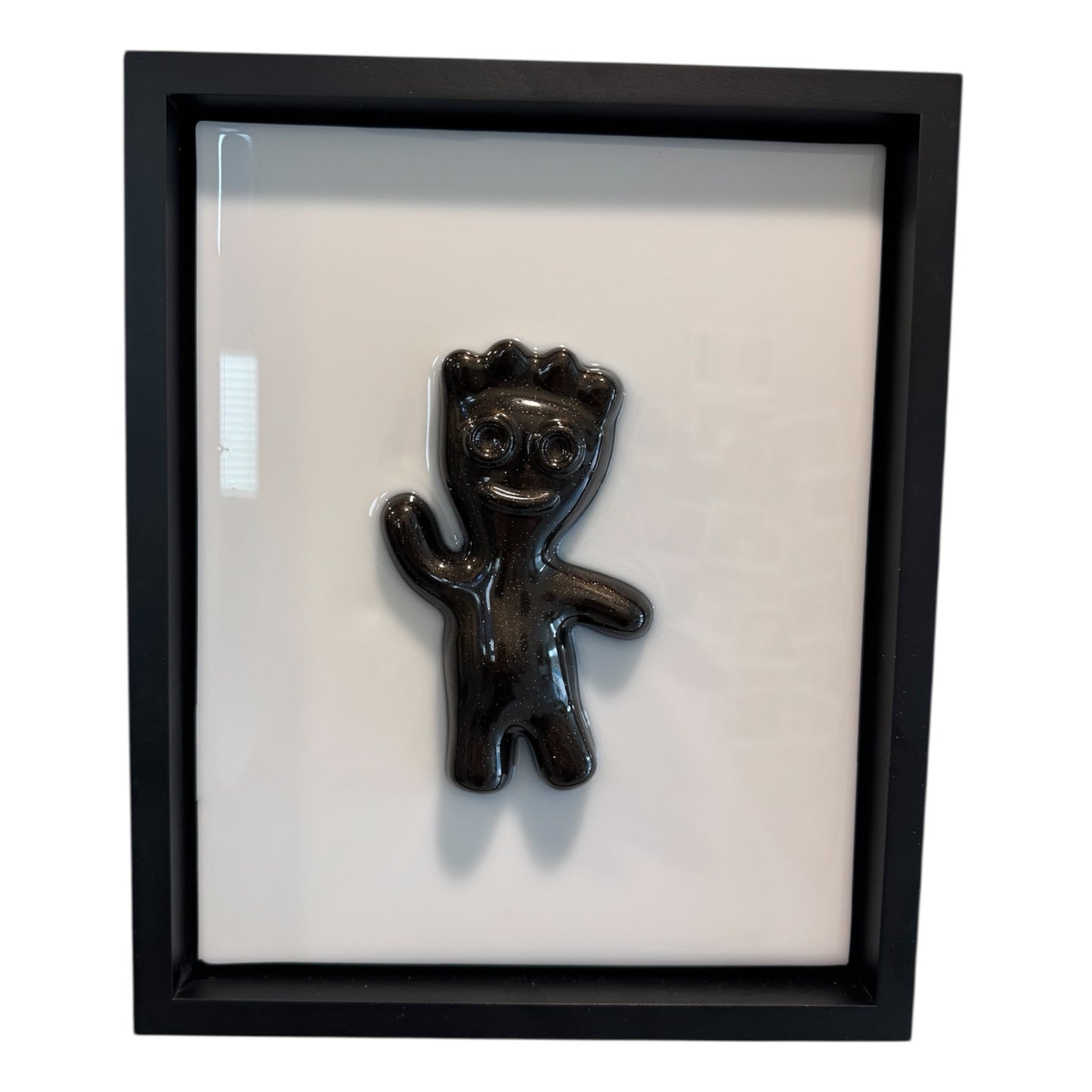 Suite & Tie Sour Patch Kid Resin Artwork – Framed Pop Art (8” x 10”) | Ready to Hang
