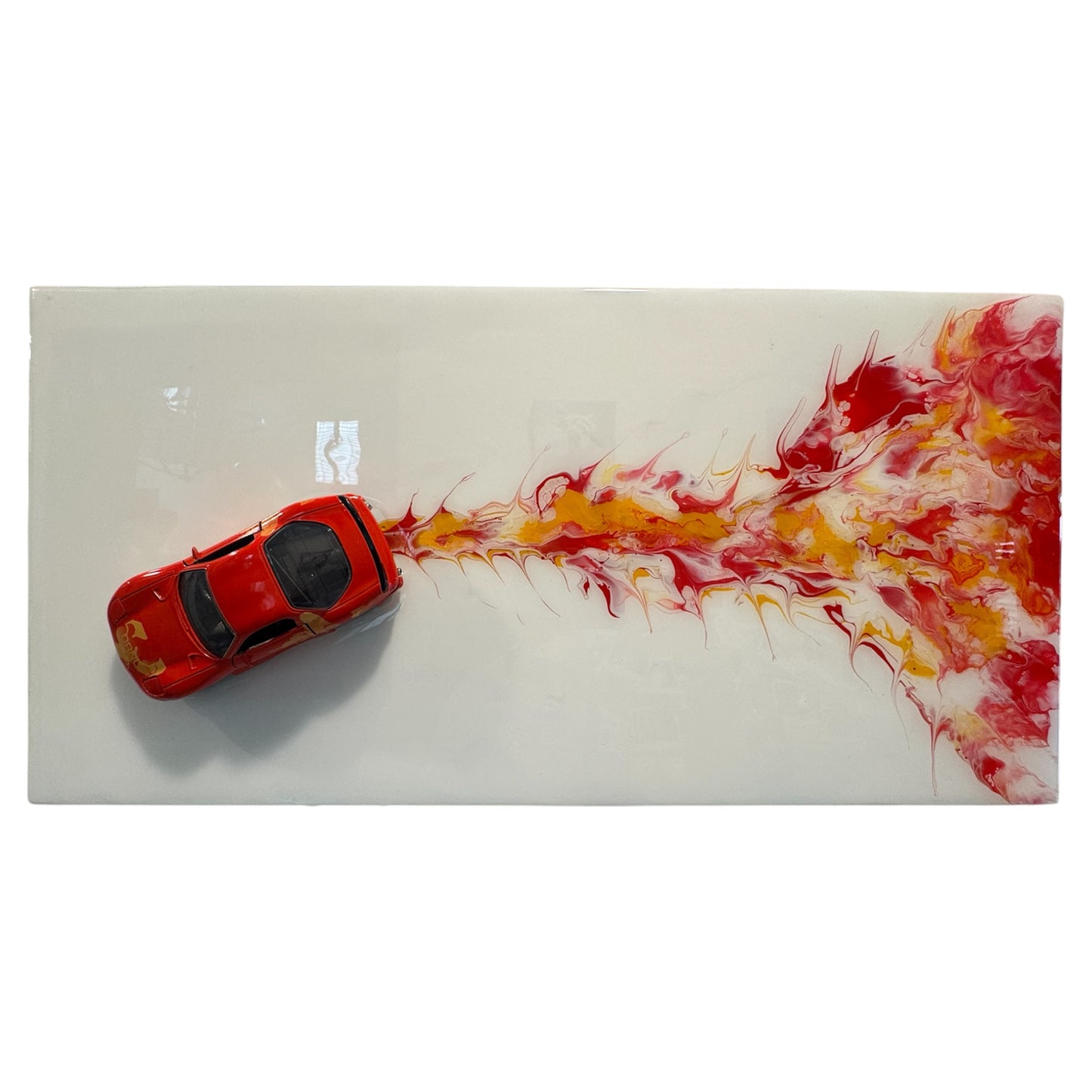 RX7 Die-cast Race Drifter Set on Resin!**