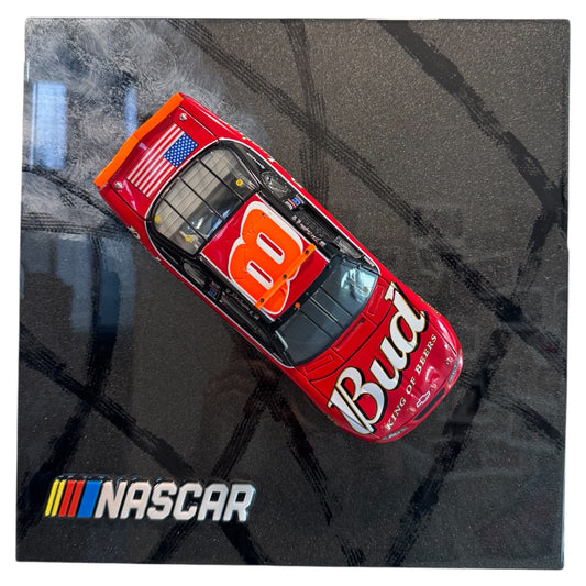 12” x 12” Dale Jr. NASCAR Diecast Resin Wall Art – Ready to Hang