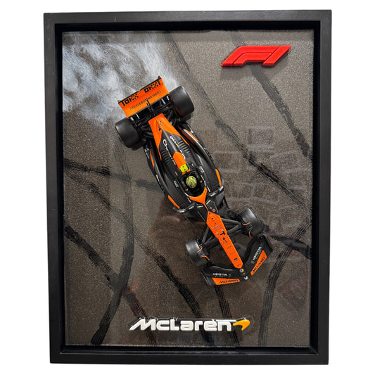 12” x 15” Formula F1 McLaren Lando Norris Racing Wall Art