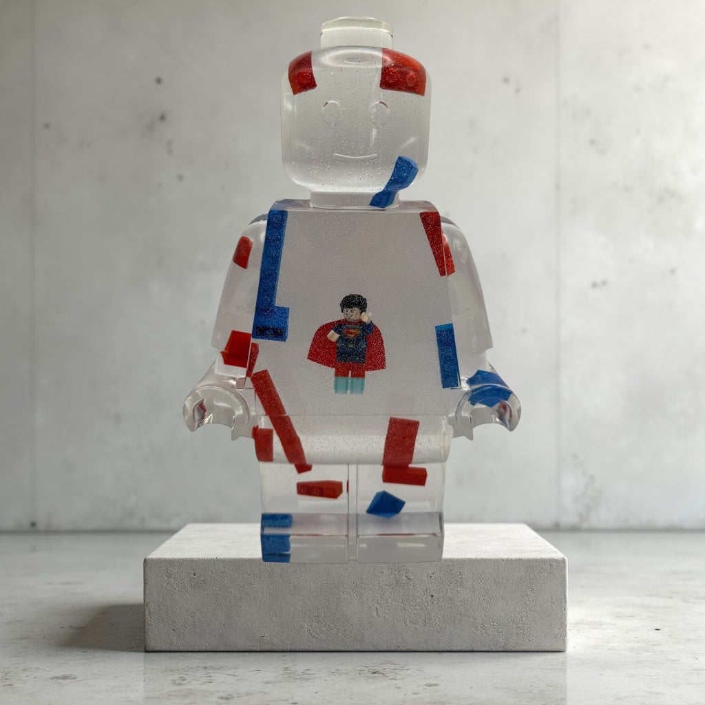 Superman Minifig Robot