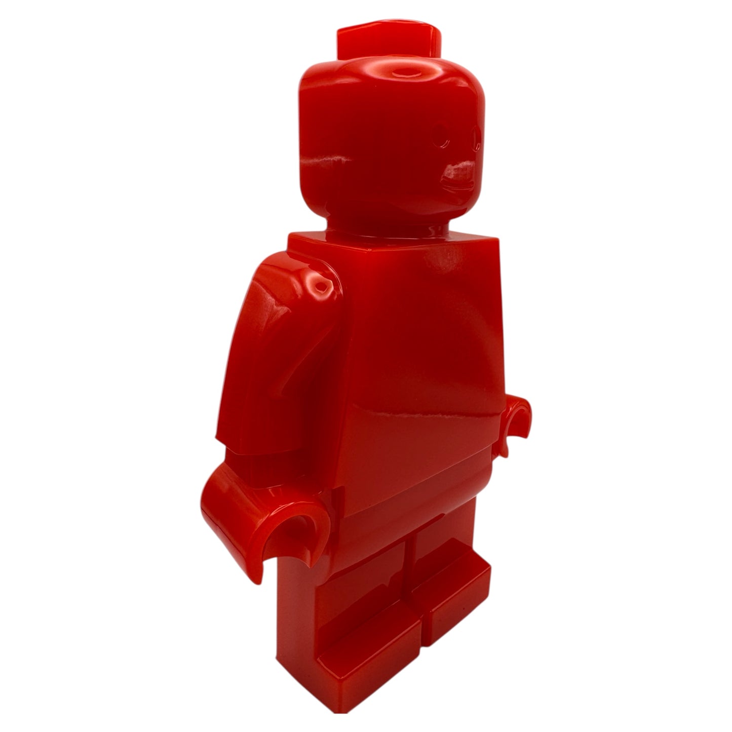 Solid Red Minifig Robot