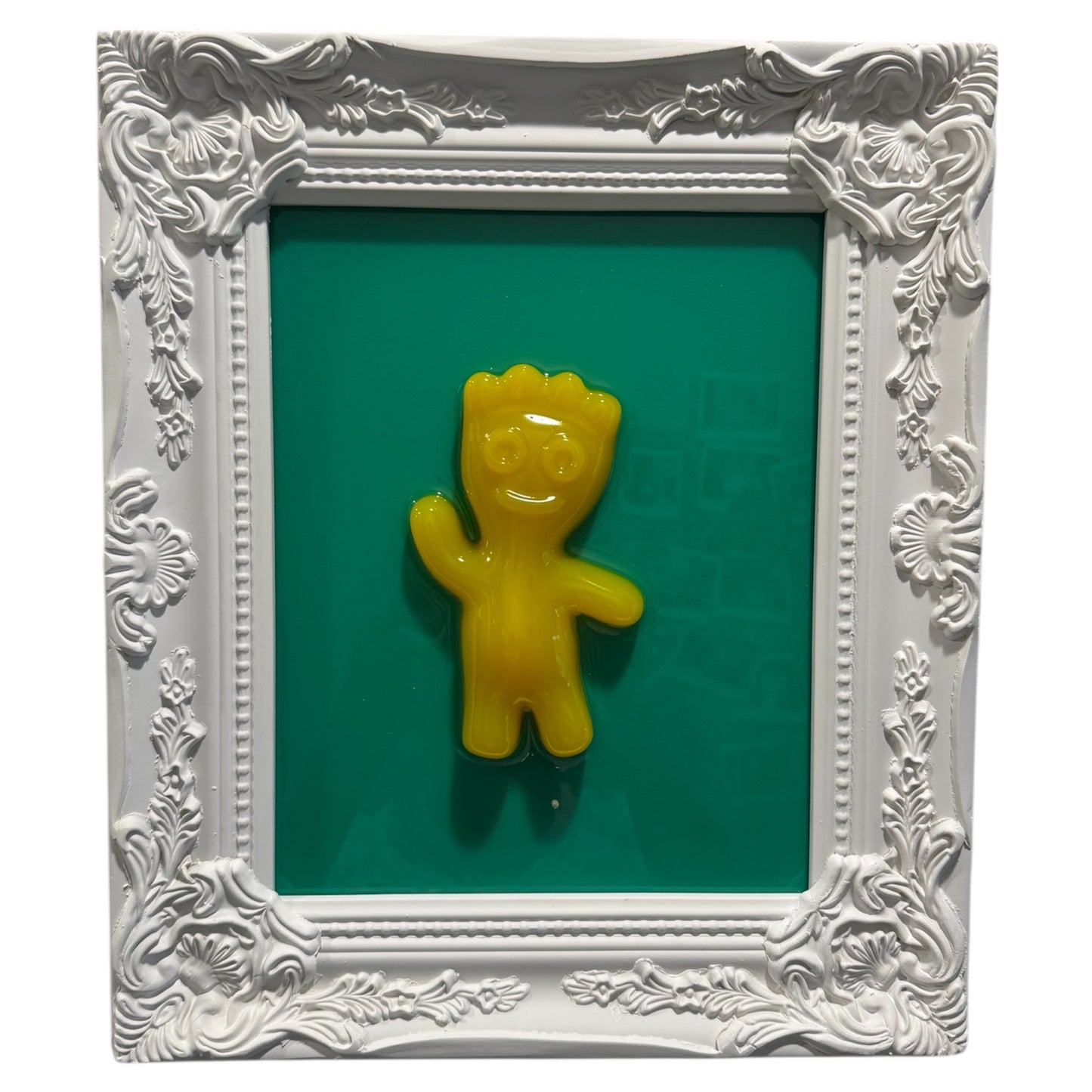 Pop Art Sour Patch Kid Resin Wall Art | 12x14 | Framed