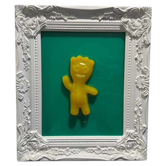 Pop Art Sour Patch Kid Resin Wall Art | 12x14 | Framed