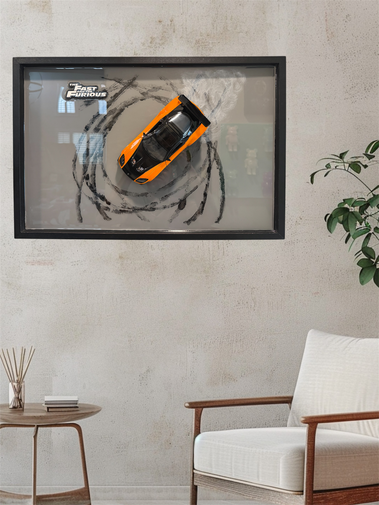 RX7 Drifting Wall Art
