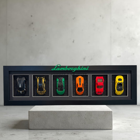 Lamborghini Diecast Display Set of 6 Cars
