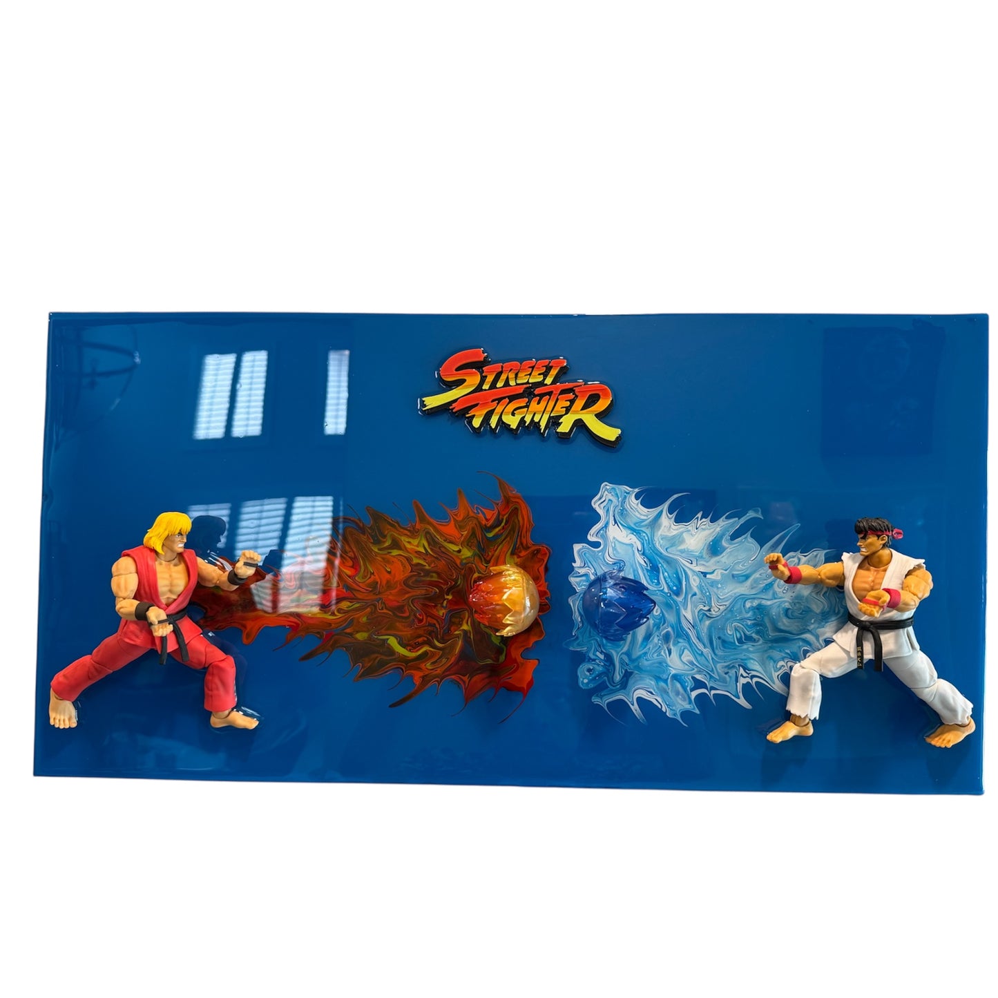 Street Fighter Resin Art