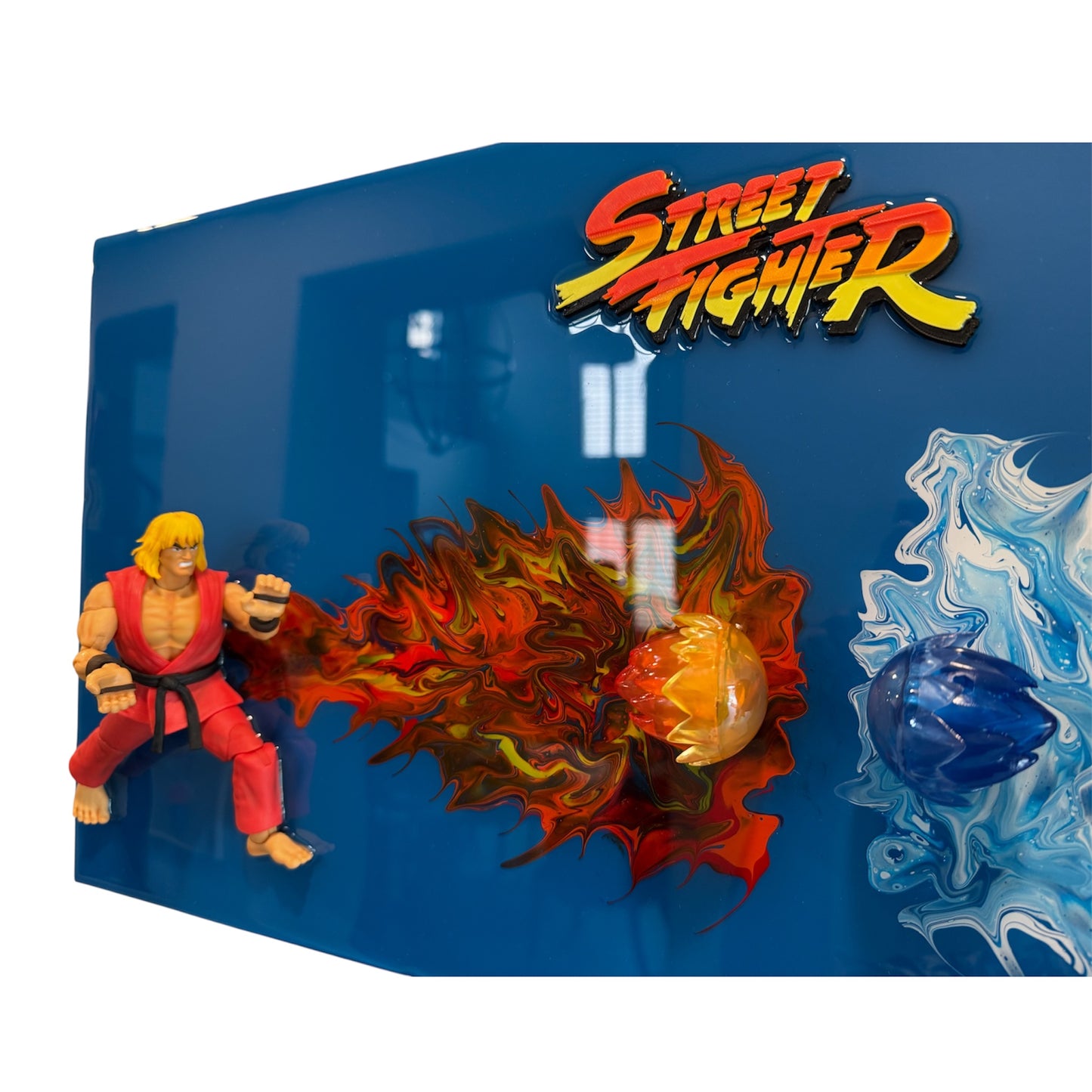 Street Fighter Resin Art