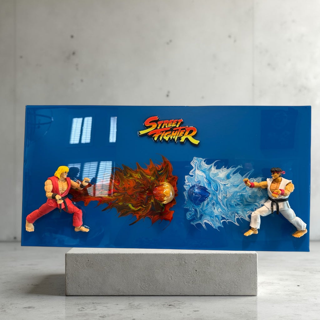 Street Fighter Resin Art