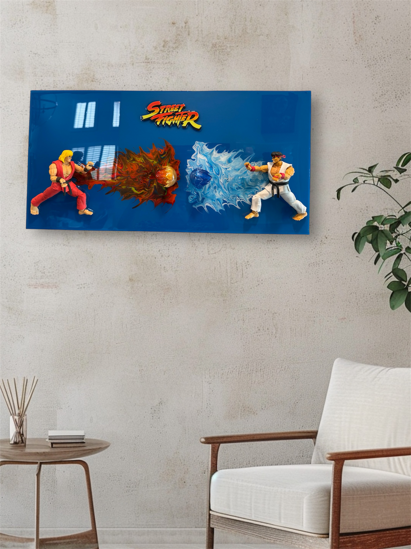 Street Fighter Resin Art