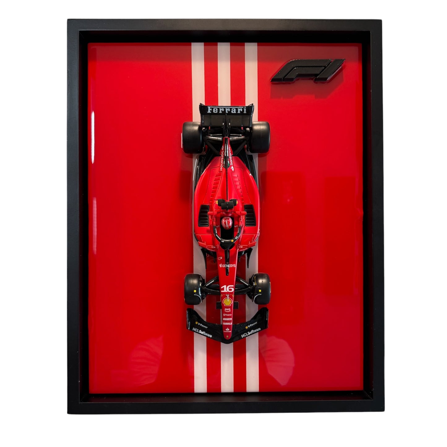 Ferrari F1 Wall Art  Diecast Display