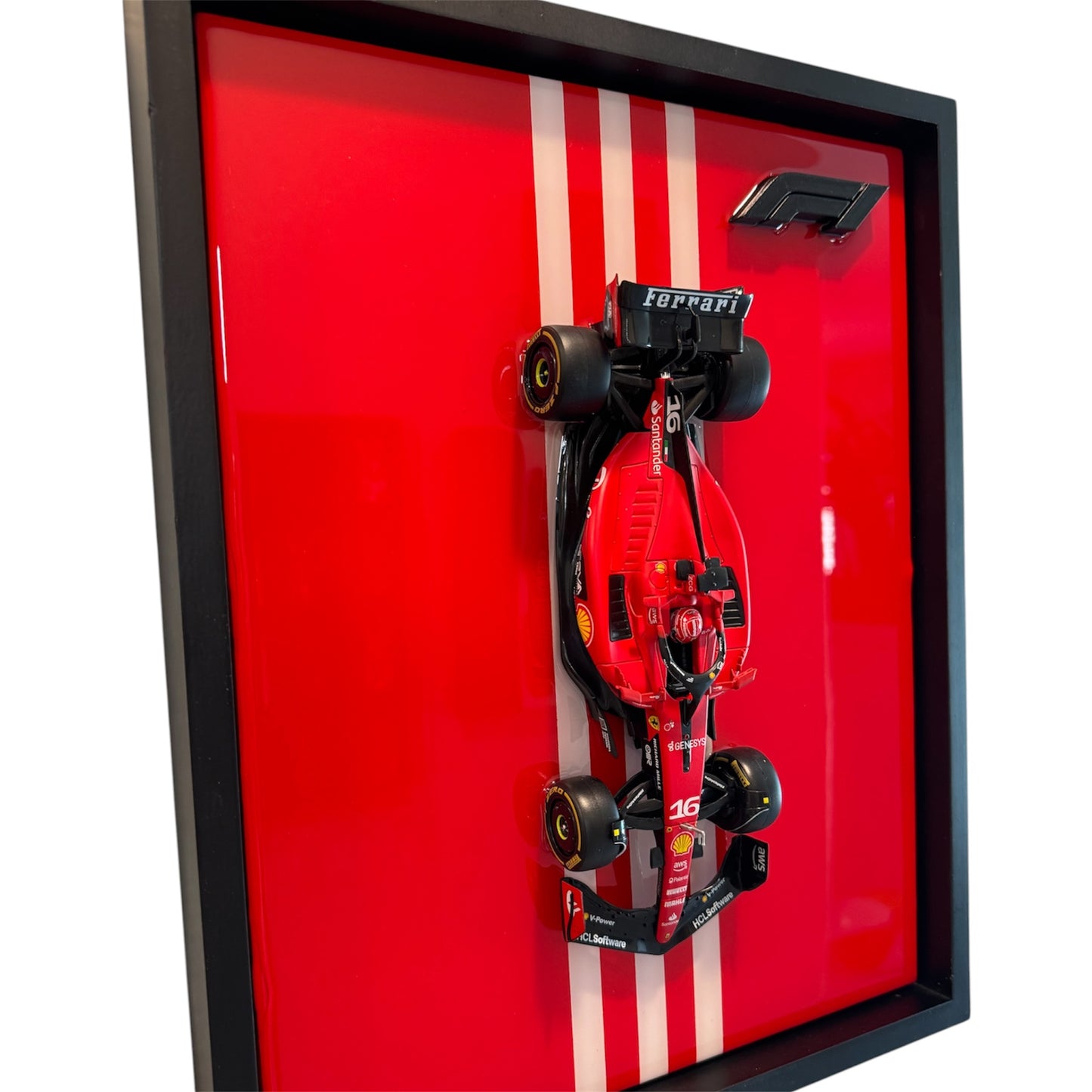 Ferrari F1 Wall Art  Diecast Display