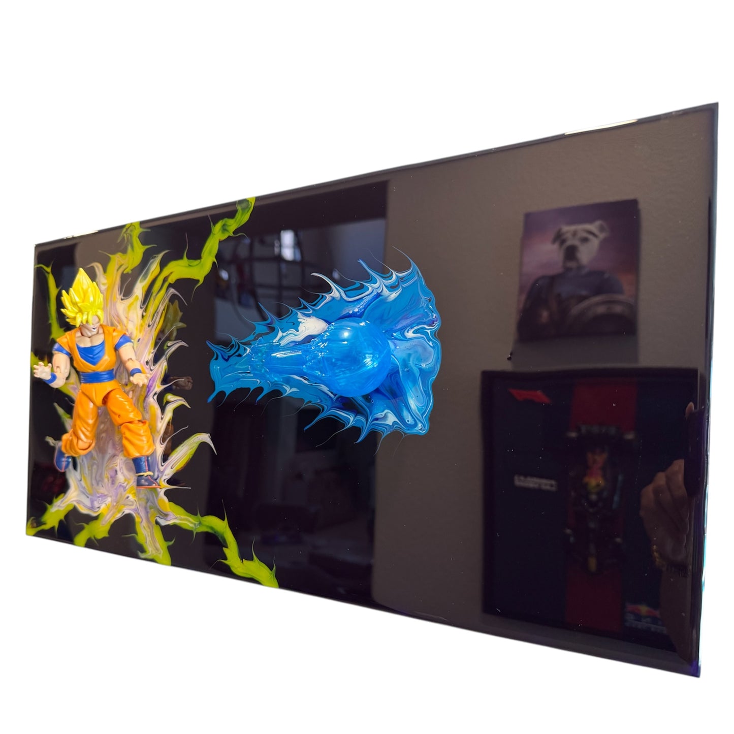 Super Sayan Goku Resin Art 20x10